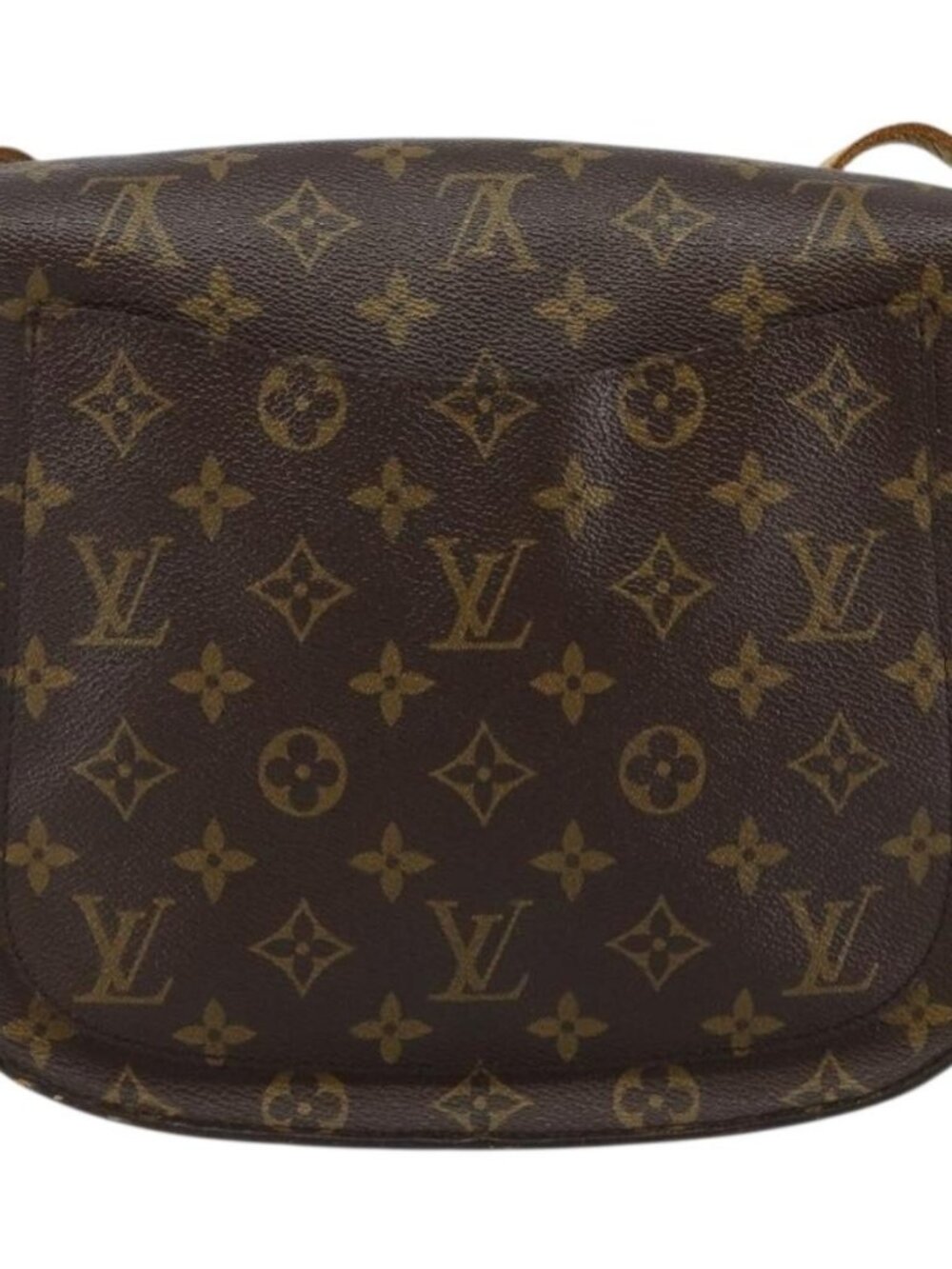 Authentic LOUIS VUITTON Monogram Saint Cloud GM Shoulder Bag M51242 LV - Picture 9 of 16